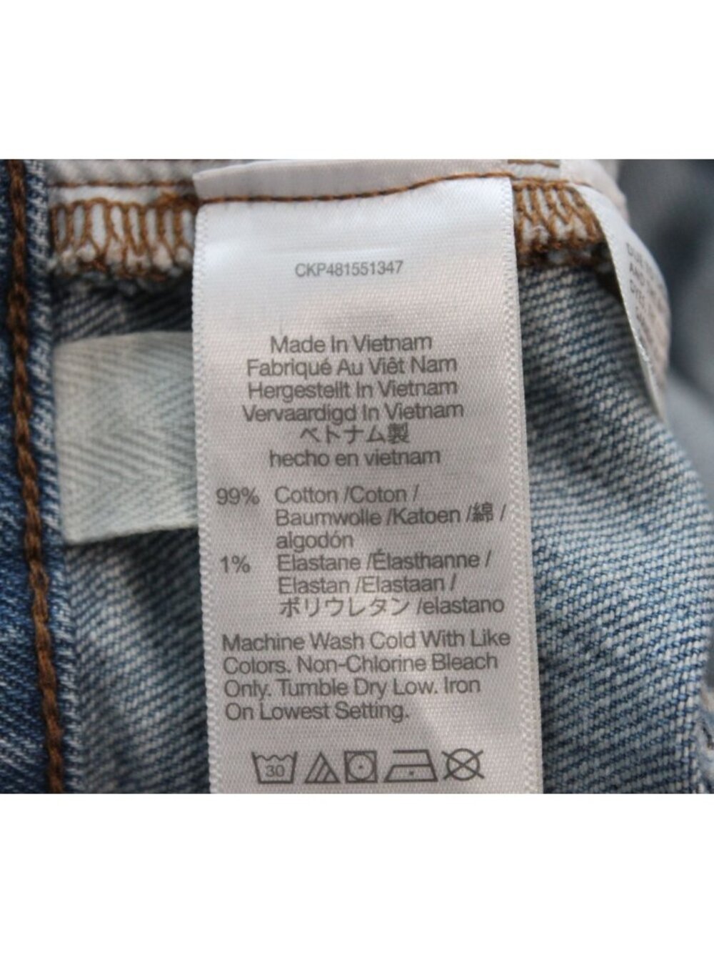 Madewell Jeans Size 32 Curvy 90s Straight High Rise Preppy Classic Retro Boho - Picture 11 of 12